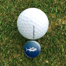 GRAPHICS & MORE Tuna Fish Fishing Fisherman Golf Divot Repair Tool and Ball Marker