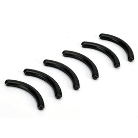 10PCS Black 0.98 Silicone Elastic Replacement Cushion Eyelash Clip Curler Rubber Refills Mat Silicone Pad Makeup Tool Fit Most Eyelash Curler