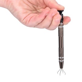 3 Pcs Manicure Saver Cotton Claw Piercing Ball Grabber Pickup Tool Clean Nail Template Nail Art Stamping Tool by Team-Management for Jewelry Small Parts