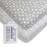 Crib Sheet Set | Toddler Sheet Set 2 Pack 100% Jersey Cotton Grey and White Abstract Stripes and Dots by Ely\'s & Co