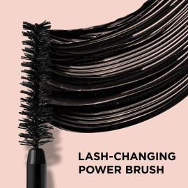 IT Cosmetics Superhero Mascara Travel - Volumizing and Lengthening Black Mascara, Buildable Lash Volume with Collagen, Biotin & Peptides, Lifting & Curling Formula, For Sensitive Eyes - 0.17 fl oz