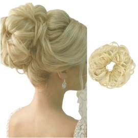 FUT Scrunchy Scrunchie Updo Hairpiece Messy Hair Bun Extensions Chignon Hair Piece