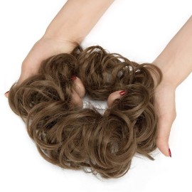FUT Scrunchy Scrunchie Updo Hairpiece Messy Hair Bun Extensions Chignon Hair Piece