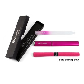 G.Liane Crystal Nail File Set-Professional Nail File Manicure Pedicure Kit for Natural Nails Acrylic Nails Gels Nails Manicure Tools for Home and Salon(Rainbow Pink) G.Liane Crystal Nail File Set-Professional Nail File Manicure Pedicure Kit for Natural Nails Acrylic Nails Gels Nails Manicure Tools for Home and Salon(Rainbow Pink)