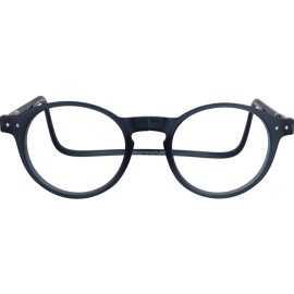 Clic Magnetic Reading Glasses for Men or Women, Computer Readers, Brooklyn (S-M, Dark Matte Grey, 1.50 Magnification) Clic Magnetic Reading Glasses for Men or Women, Computer Readers, Brooklyn (S-M, Dark Matte Grey, 1.50 Magnification)