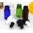 5PCS 10ml Plastic Dropper Bottles-Essential Oil Perfume Makeup Cosmetic Eyelquid Storage Containers With Glass Pipette and Black Dropper Cap(Transparent)
