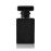 Enslz 30ML Portable Transparent Glass Perfume Empty Bottle Refillable Atomizer With Aluminum Cosmetic Case For Travel (black)