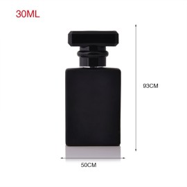Enslz 30ML Portable Transparent Glass Perfume Empty Bottle Refillable Atomizer With Aluminum Cosmetic Case For Travel (black) Enslz 30ML Portable Transparent Glass Perfume Empty Bottle Refillable Atomizer With Aluminum Cosmetic Case For Travel (black)