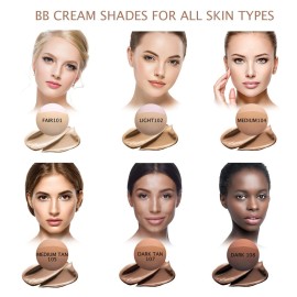 Bellaterra Cosmetics Mineral BB Cream - Tinted Moisturizer & Foundation, Hypoallergenic, Buildable Coverage, Oil-Free, Non-Comedogenic, Vegan, 1.69oz, Medium Tan 105 Bellaterra Cosmetics Mineral BB Cream - Tinted Moisturizer & Foundation, Hypoallergenic, Buildable Coverage, Oil-Free, Non-Comedogenic, Vegan, 1.69oz, Medium Tan 105