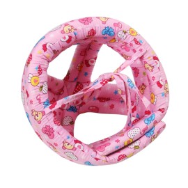 FLYPARTY Adjustable Infant Baby Toddler Protective Hat Helmet Safety Cap (Red Sweets)