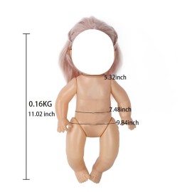 Pack of 6 Alive Lovely Baby Dress Clothes Accessories Gown Outfits Fits for 12inch Doll Bitty Baby Doll