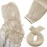 Moresoo 40 Pieces Blonde Tape in Extensions Platinum Blonde Tape in Hair Extensions Human Hair 100g Remy Hair Extensions Tape in for Women Fashion Thick Hair 18 Inch 60