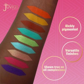 Juvia\'s Place Palette The Zulu - Turquoise, Red, Purple, Shades of 9, Colorful, Vivid, Vibrant Palette, Pigmented Makeup Palette Color & Shine Juvia\'s Place Palette The Zulu - Turquoise, Red, Purple, Shades of 9, Colorful, Vivid, Vibrant Palette, Pigmented Makeup Palette Color & Shine
