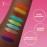Juvia\'s Place Palette The Zulu - Turquoise, Red, Purple, Shades of 9, Colorful, Vivid, Vibrant Palette, Pigmented Makeup Palette Color & Shine