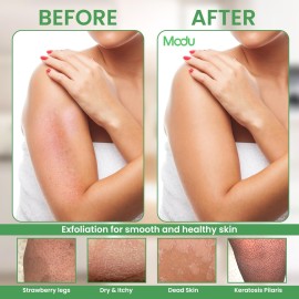 Modu 10 Pcs Korean Exfoliating Mitt Bath Washcloth 9.1 X 6 in-Asian Italy Towel (Large 10 Pcs Green)