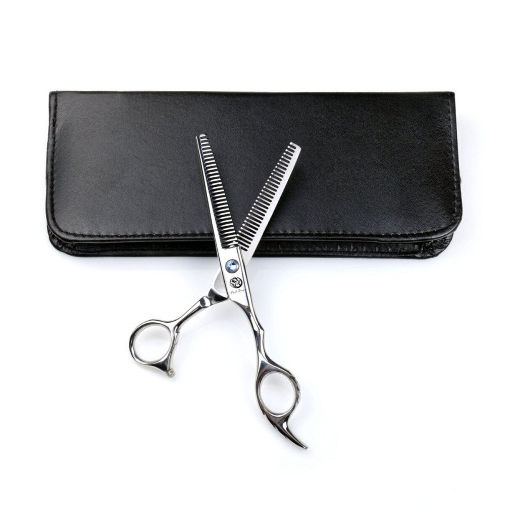 Purple Dragon Professional 6.0 inch Double teeth Barber Hair Thinning Scissor/Shear Set- Perfect for Hair Stylist or Home Use Purple Dragon Professional 6.0 inch Double teeth Barber Hair Thinning Scissor/Shear Set- Perfect for Hair Stylist or Home Use