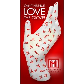 Malcolm\'s Miracle LOVE Moisturizing Gloves (Small) - GUARANTEED for TWO YEARS - Made in the USA (Small)