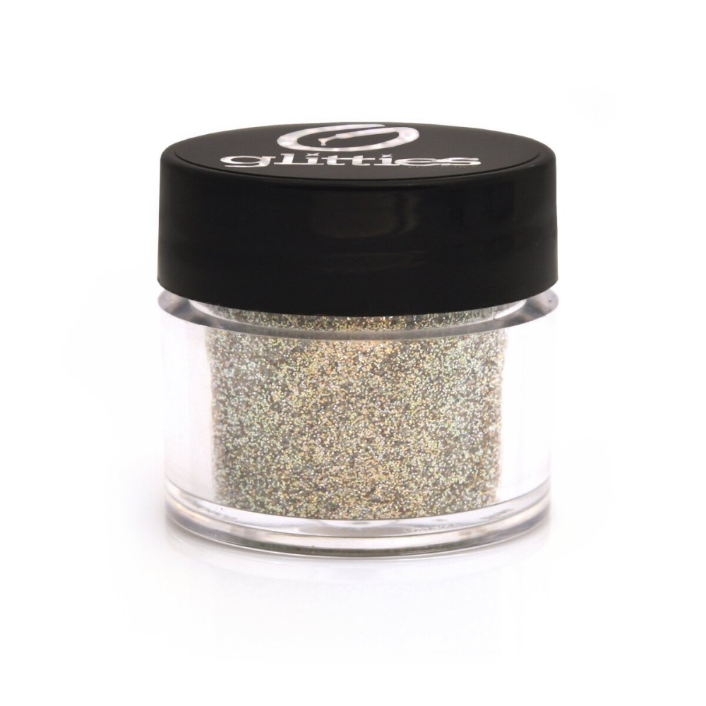 GLITTIES - Heaven Sent - Cosmetic Extra Fine (.006) Mixed Glitter Powder - Make Up, Body, Face, Hair, Lips, Nails - (10 Gram Jar) GLITTIES - Heaven Sent - Cosmetic Extra Fine (.006) Mixed Glitter Powder - Make Up, Body, Face, Hair, Lips, Nails - (10 Gram Jar)