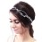 Yean Crystal Bride Wedding Hair Vine Silver Rhinestone Wedding Hair Accessories Bridal Hair Piece for Women and Girls