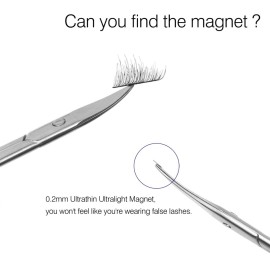 GoldRose 1 Pair/4pcs 3D MAGNETIC False Eyelashes (Style B)