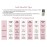 Jamberry The Starlet 0316 27A1 Nail Wrap Full Sheet