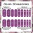 Jamberry The Starlet 0316 27A1 Nail Wrap Full Sheet