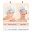 mikimini Shower Cap for Women and Girls,Reusable,Waterproof, Washable, Cute and Soft,White