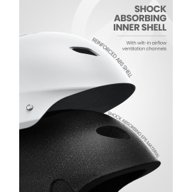 OutdoorMaster Kelvin Ski Helmet - Snowboard Helmet for Men, Women & Youth (White,S) OutdoorMaster Kelvin Ski Helmet - Snowboard Helmet for Men, Women & Youth (White,S)