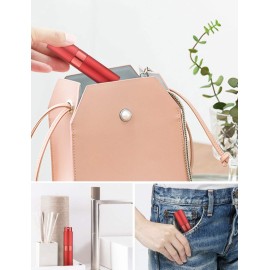 LISAPACK 8ML Atomizer Perfume Spray Bottle for Travel, Empty Refillable Cologne Dispenser, Portable Sprayer (Red) LISAPACK 8ML Atomizer Perfume Spray Bottle for Travel, Empty Refillable Cologne Dispenser, Portable Sprayer (Red)