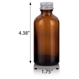 4 oz Amber Glass Boston Round Bottles with Silver Metal Screw On Caps (12 Pack) + Funnel Refillable Empty Storage Containers 4 oz Amber Glass Boston Round Bottles with Silver Metal Screw On Caps (12 Pack) + Funnel Refillable Empty Storage Containers