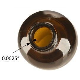 4 oz Amber Glass Boston Round Bottles with Silver Metal Screw On Caps (12 Pack) + Funnel Refillable Empty Storage Containers 4 oz Amber Glass Boston Round Bottles with Silver Metal Screw On Caps (12 Pack) + Funnel Refillable Empty Storage Containers