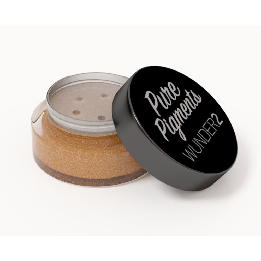 WUNDERBROW Pure Pigments Ultra-Fine Loose Color Powders for Eye Makeup, Sunkissed Gold, 0.04 Ounce WUNDERBROW Pure Pigments Ultra-Fine Loose Color Powders for Eye Makeup, Sunkissed Gold, 0.04 Ounce