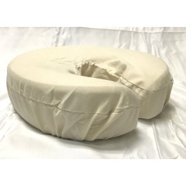 Therapist\'s Choice Premium Deluxe Microfiber Massage Table Face Cradle Covers, 4pcs per Package (Natural) Therapist\'s Choice Premium Deluxe Microfiber Massage Table Face Cradle Covers, 4pcs per Package (Natural)
