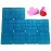 FingeAngel 10PCS Nail Plates +1 Nail Stamper + 1 Nail Scraper Nail Art Image Stamp Stamping Plates Manicure Template Nail Art Tools (A1-10)
