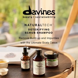 Davines Naturaltech DETOXIFYING Scrub Shampoo, Deeply And Gently Cleanse Hair And Scalp, 8.45 Fl. Oz. Davines Naturaltech DETOXIFYING Scrub Shampoo, Deeply And Gently Cleanse Hair And Scalp, 8.45 Fl. Oz.