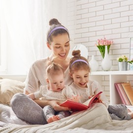 Motique Accessories 1 Inch Wide Suede Like Headband Solid Hair band for Women and Girls - Maroon