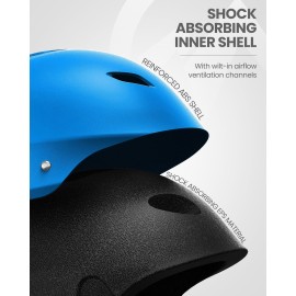 OutdoorMaster Kelvin Ski Helmet - Snowboard Helmet for Men, Women & Youth (Blue,M) OutdoorMaster Kelvin Ski Helmet - Snowboard Helmet for Men, Women & Youth (Blue,M)