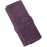 Creation Core Microfiber Fabric Salon Scissors Bag Roll Up Hair Tools Pouch for Stylist Barber Hairdressers, Purple