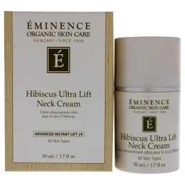 Eminence Organic Skincare Hibiscus Ultra Lift Neck Cream, 1.7 Ounce (1324/EM)