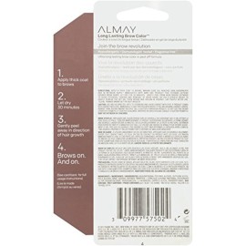 Almay Long Lasting Eyebrow Color, Brown, 0.24fl. oz. brow stain Almay Long Lasting Eyebrow Color, Brown, 0.24fl. oz. brow stain