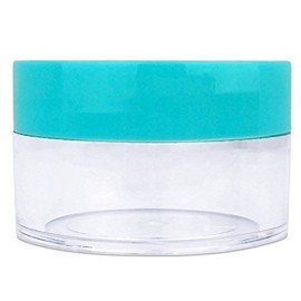 Beauticom 20 gram/20ml Empty Clear Small Round Travel Container Jar Pots with Lids for Make Up Powder, Eyeshadow Pigments, Lotion, Creams, Lip Balm, Lip Gloss, Samples (12 Pieces, Teal) Beauticom 20 gram/20ml Empty Clear Small Round Travel Container Jar Pots with Lids for Make Up Powder, Eyeshadow Pigments, Lotion, Creams, Lip Balm, Lip Gloss, Samples (12 Pieces, Teal)