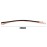 Yishenyishi Pack of 10 Curved Jumbo Bobby Pins,Hair Clips (Brown-10pcs)
