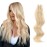 ABH AmazingBeauty Hair Pre-taped Double Sided Tape Hair Extensions Highlights Remy Human Hair Skin Weft, Invisible, Seamless Dirty Blonde with Platinum Beach-Bleached Blonde P18-613, 16 Inch