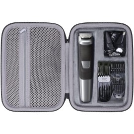 co2CREA Hard Case replacement for Multigroom Trimmer Series 3000/5000 / 7000 Mens Grooming Kit MG3750 MG5750/49 MG7750/49