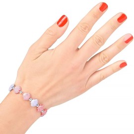 Rhode Island Novelty IMITATION SEA SHELL BRACELET