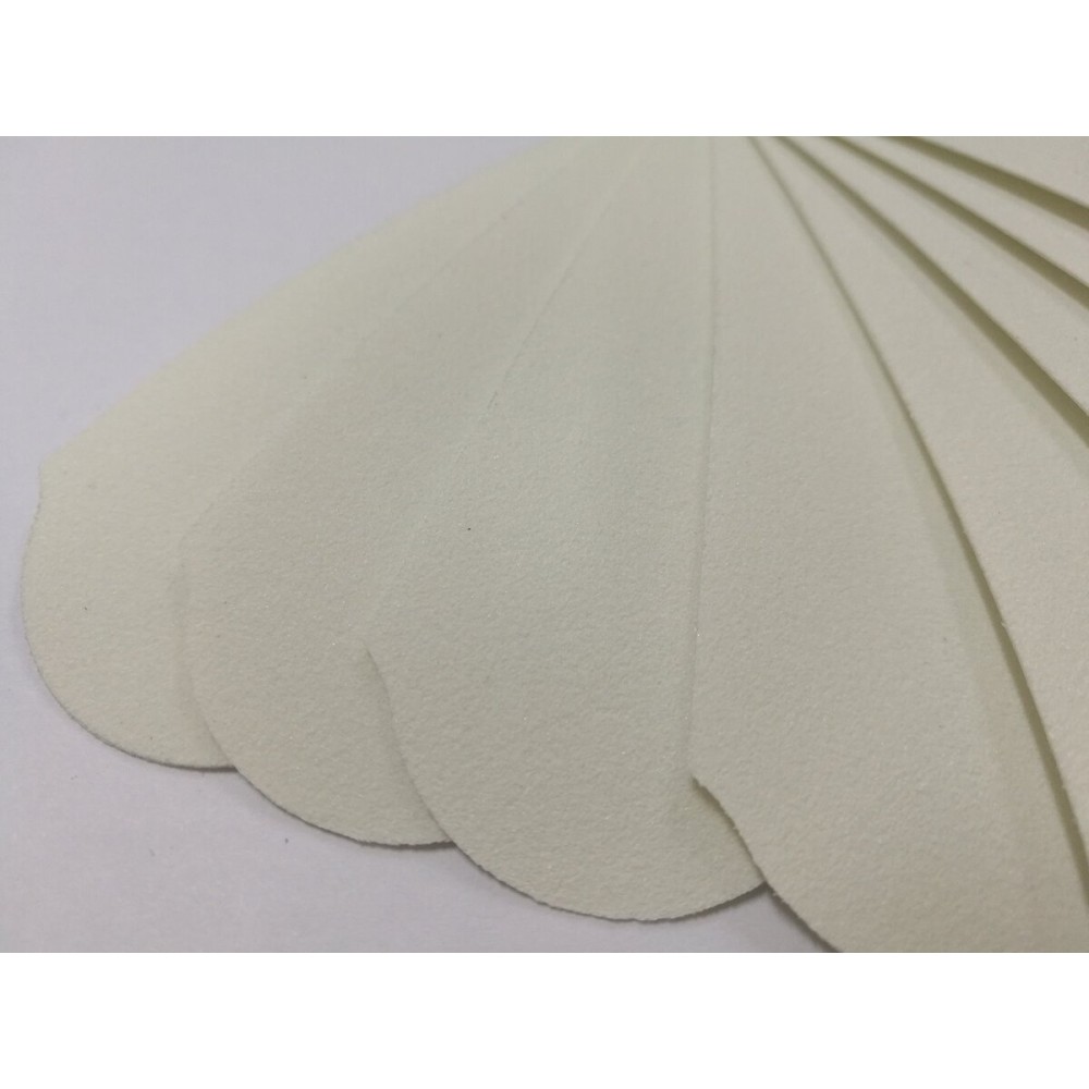 180 GRIT Stainless Steel Pedicure File Refill Pads, 60 Count (180 GRIT White) 180 GRIT Stainless Steel Pedicure File Refill Pads, 60 Count (180 GRIT White)