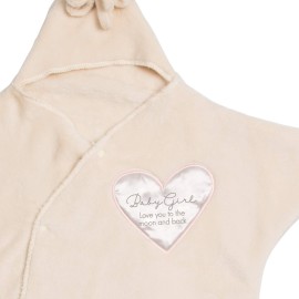 Pavilion Gift Company Baby Girl I Love You Blanket Newborn Swaddle