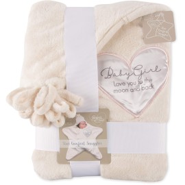 Pavilion Gift Company Baby Girl I Love You Blanket Newborn Swaddle