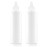 Applicator Bottle for Hair - 2-Pack, 8.5 Ounce, Translucent, Adjustable Nozzle, Open/Close Feature, Squeeze Design with Measuring Scale - Ideal for Scalp, Hair Color, Roots, Hair Oil Application