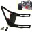 1/10 Scale RC Car Metal Front Bumper with Winch Mount Shackles for Axial SCX10 Upgrade